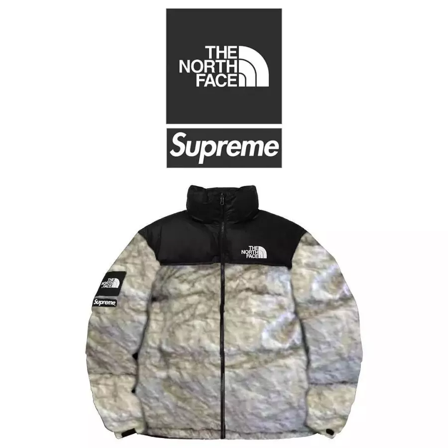 SUPREME X THE NORTH FACE★紙ヌプシダウンジャケット