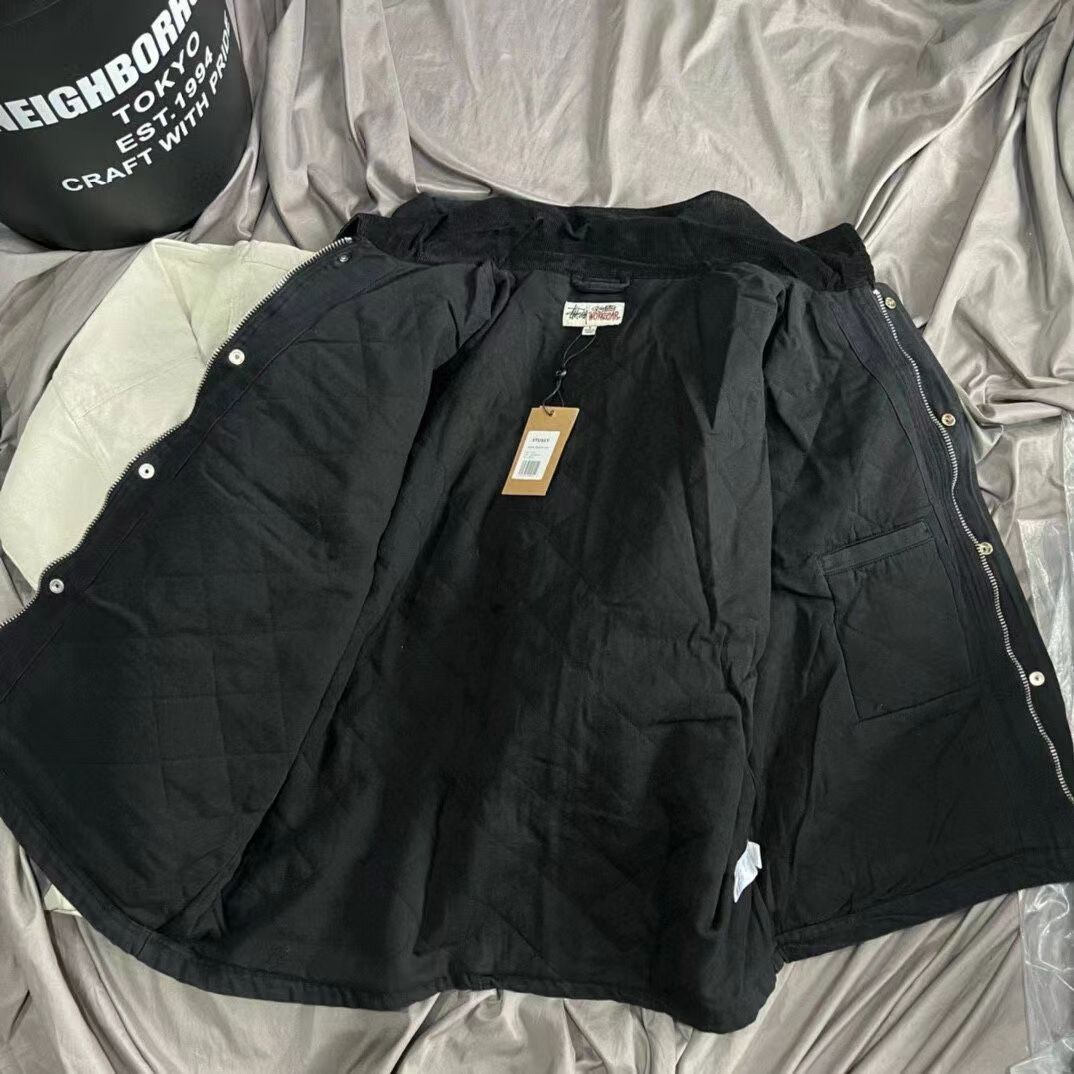 2024 春 Stussy CANVAS INSULATED WORK JACKET　2色