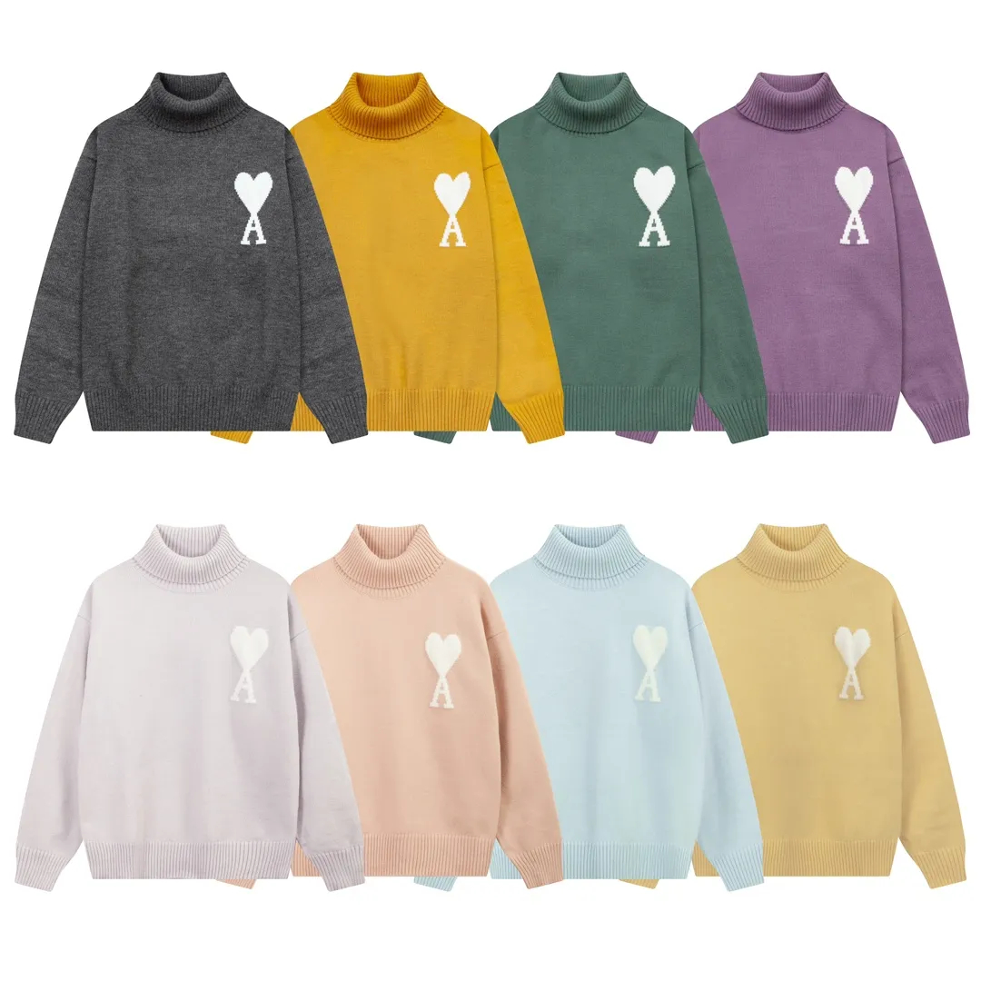 AMI PARIS（アミ パリス） プルオーバー セーター 男女兼用ロゴニット