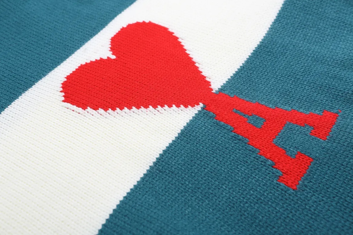 AMI PARIS（アミ パリス） プルオーバー セーター 男女兼用ロゴニット