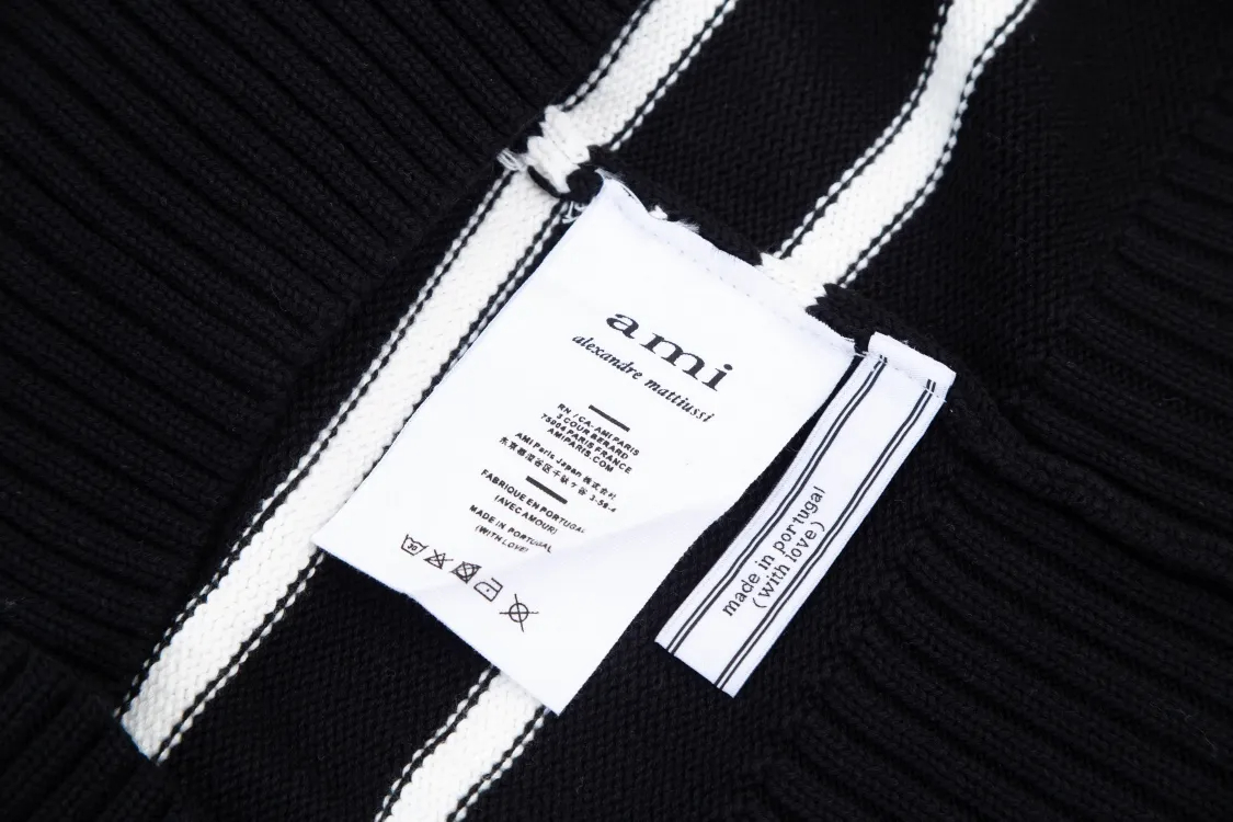 AMI PARIS（アミ パリス） プルオーバー セーター 男女兼用ロゴニット