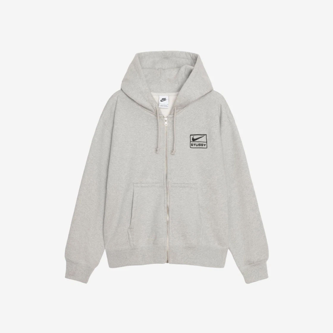 ★ステューシー★XStussy Full Zip Washed Fleece Hoodie★