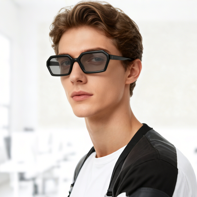 Fashion Oversized Square Computer Gaming Eyeglasses