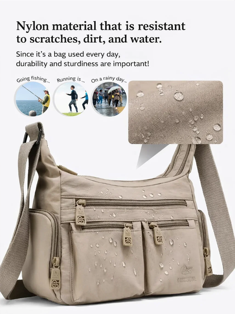 Kyoto Artisan Spirit Multi-layer Large Capacity Shoulder Bag