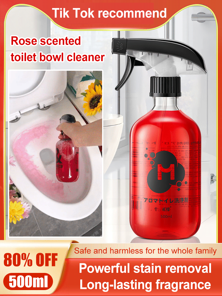 Tik Tok hot selling rose scented toilet bowl cleaner