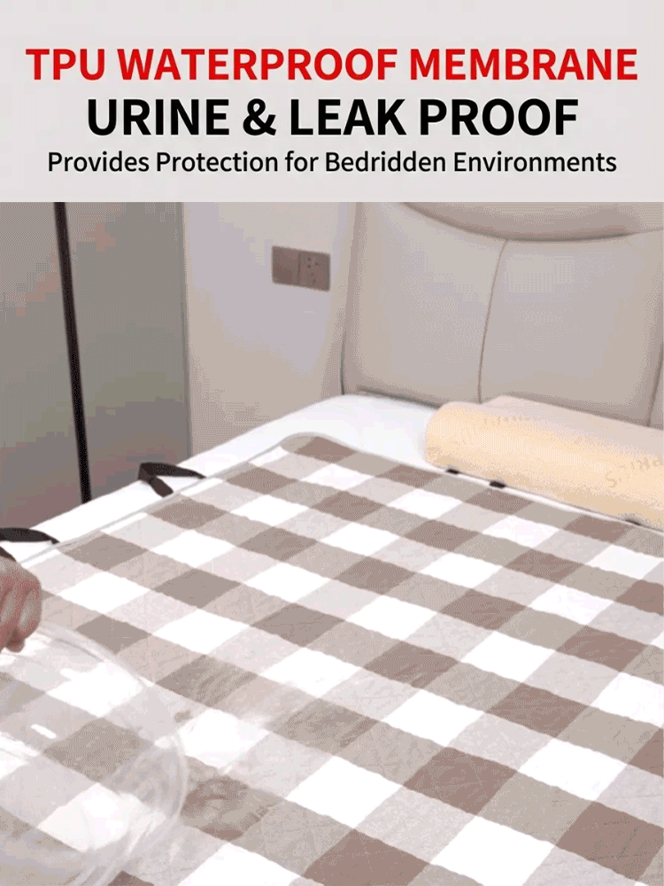 Portable urinary pad elderly mobility aid