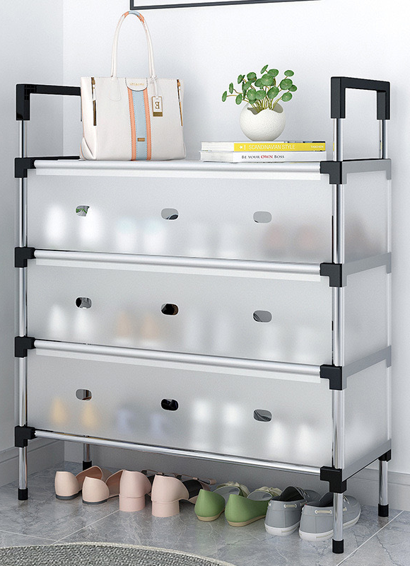 Space Saving Multi-Layer Dustproof Shoe Rack