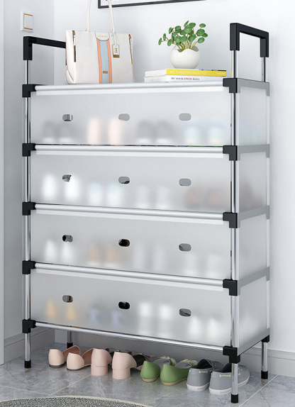 Space Saving Multi-Layer Dustproof Shoe Rack