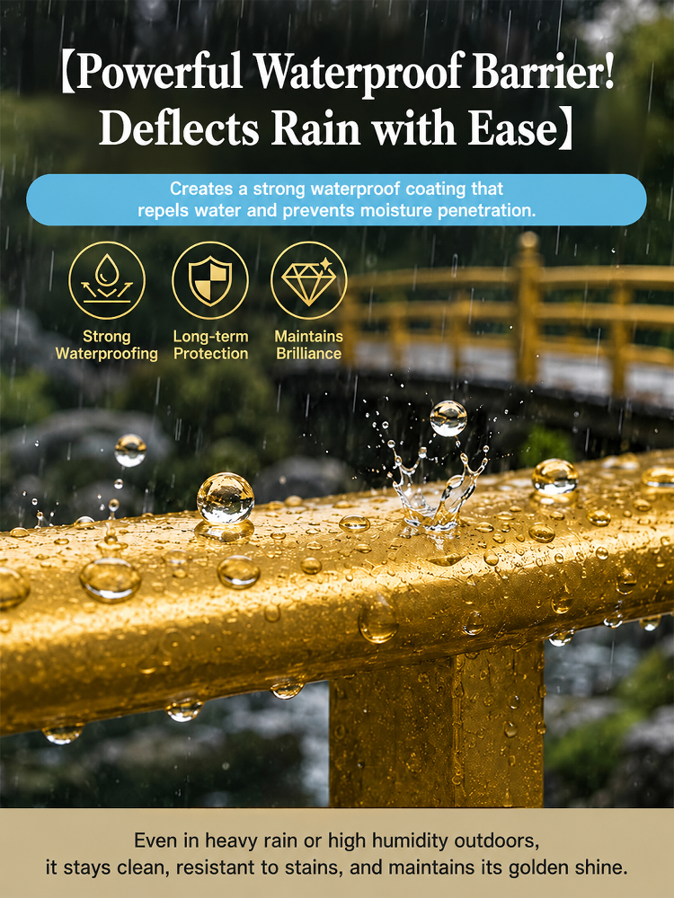 HFH-【A Touch of Renewal!】24K Special Mirror-Finish Water-Based Gold Paint