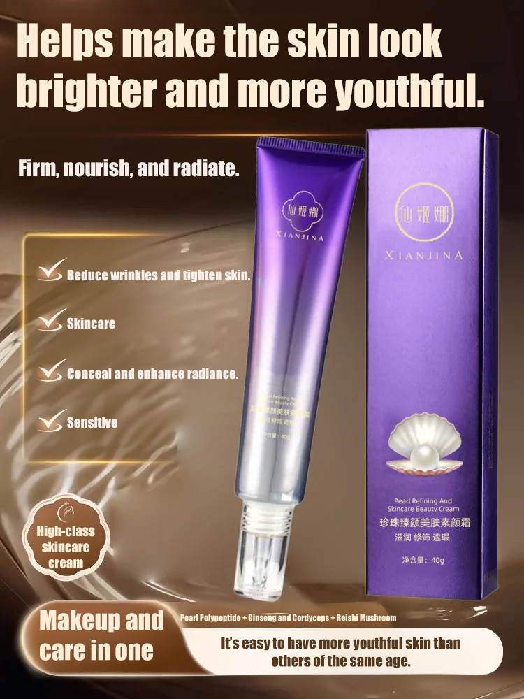 Radiant Pearl Tone-Up Cream – Your One-Step Flawless Base
