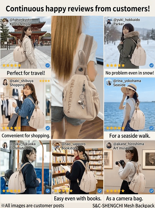 [Toyooka] Large Capacity Backpack