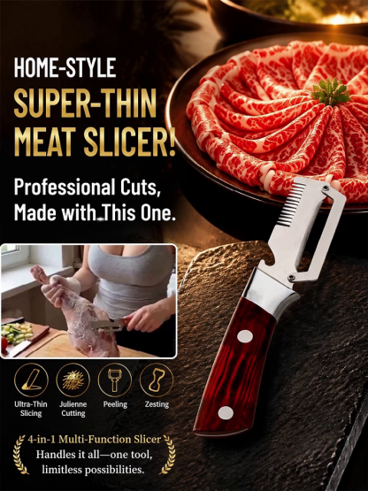 SL-Medical Grade Stainless Steel Ultra-Sharp Multi-Effect Peeler/Slicer