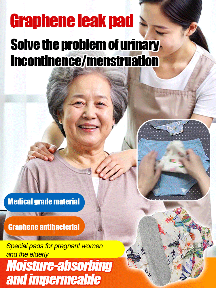 Graphene antibacterial adult anti-leakage pads