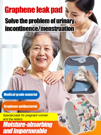 Graphene antibacterial adult anti-leakage pads