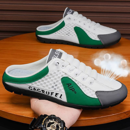 Baotou One Foot Stirrup Half Slip On Shoes