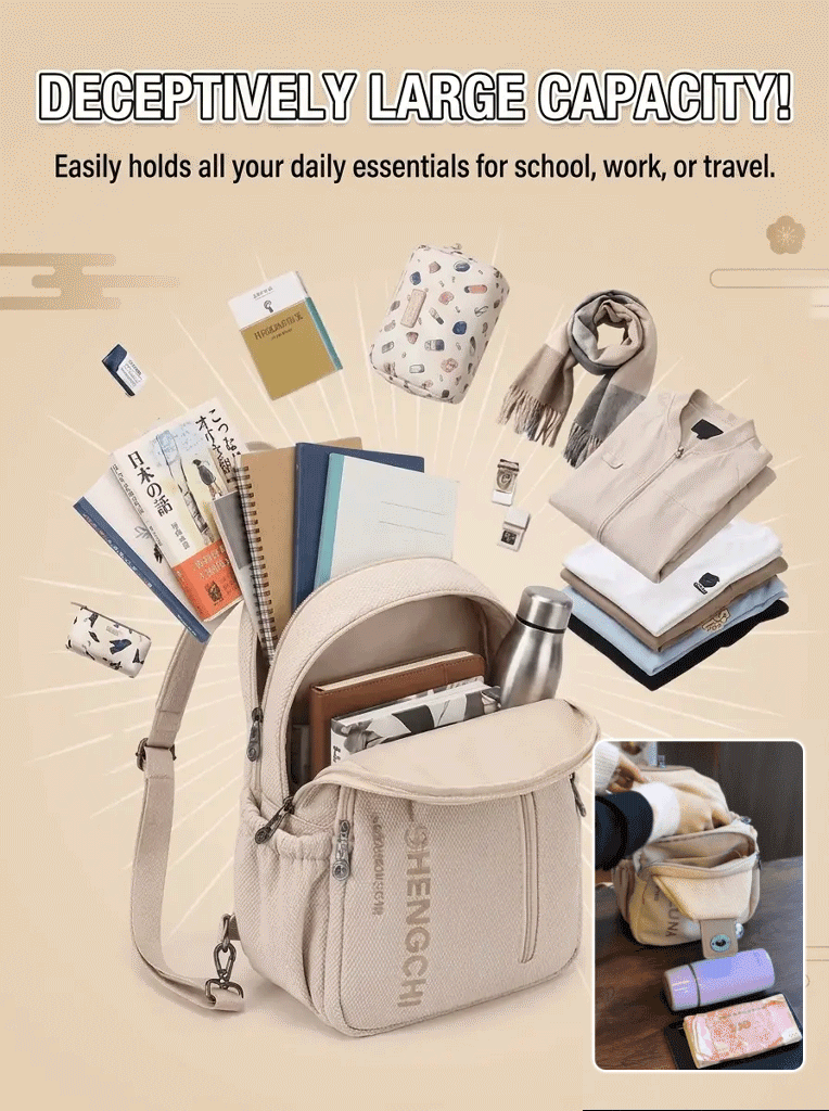 [Toyooka] Large Capacity Backpack