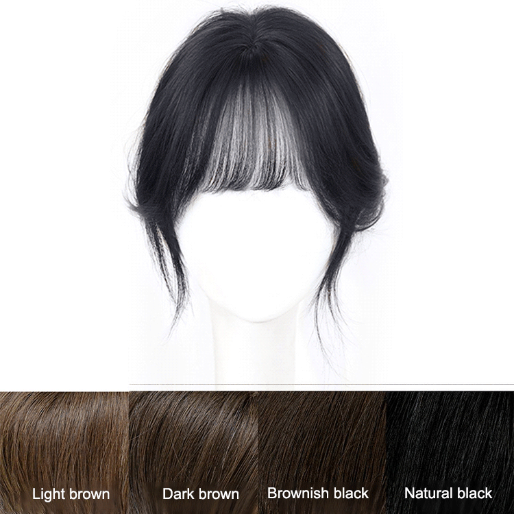  (No Hair Clips Required)Natural Velcro Hair Extensions for Women