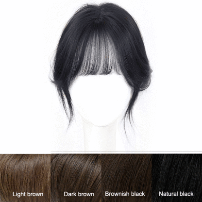  (No Hair Clips Required)Natural Velcro Hair Extensions for Women