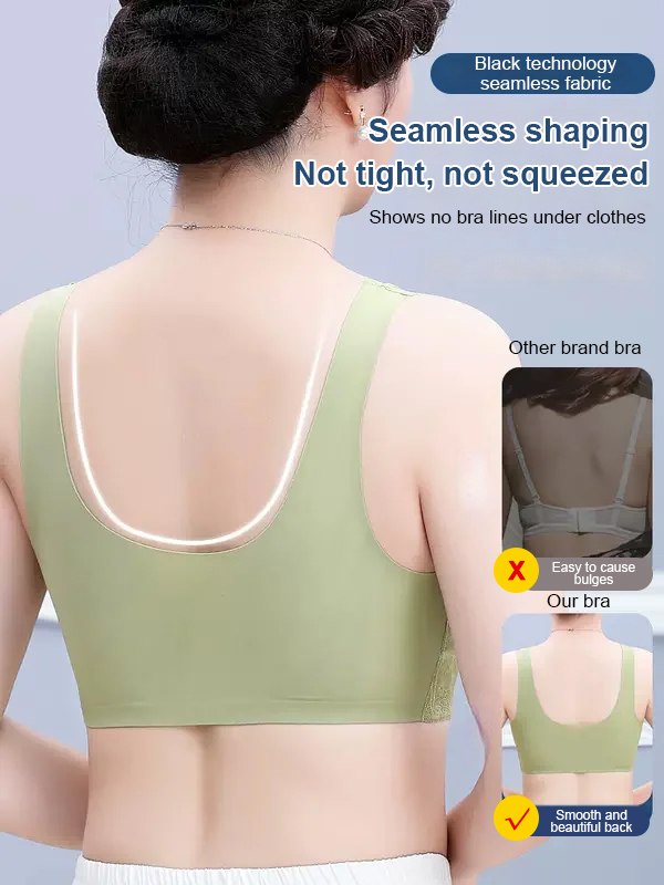 [Veimia] Front closure anti-sagging seamless bra for woman