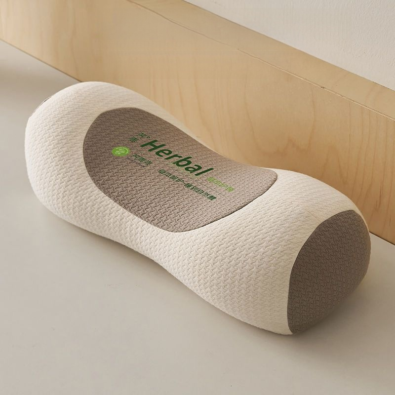 Buckwheat neck protection and traction pillow