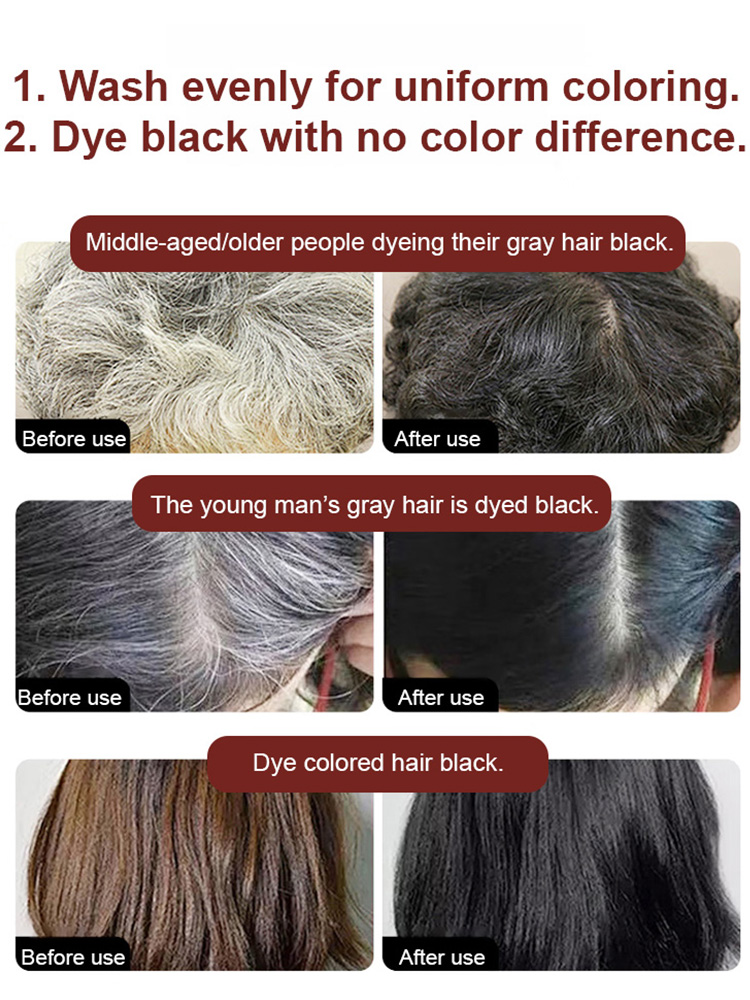[One-Step Hair Dye for the Whole Year] Dong Ethnic Formula Hair Dye Cream