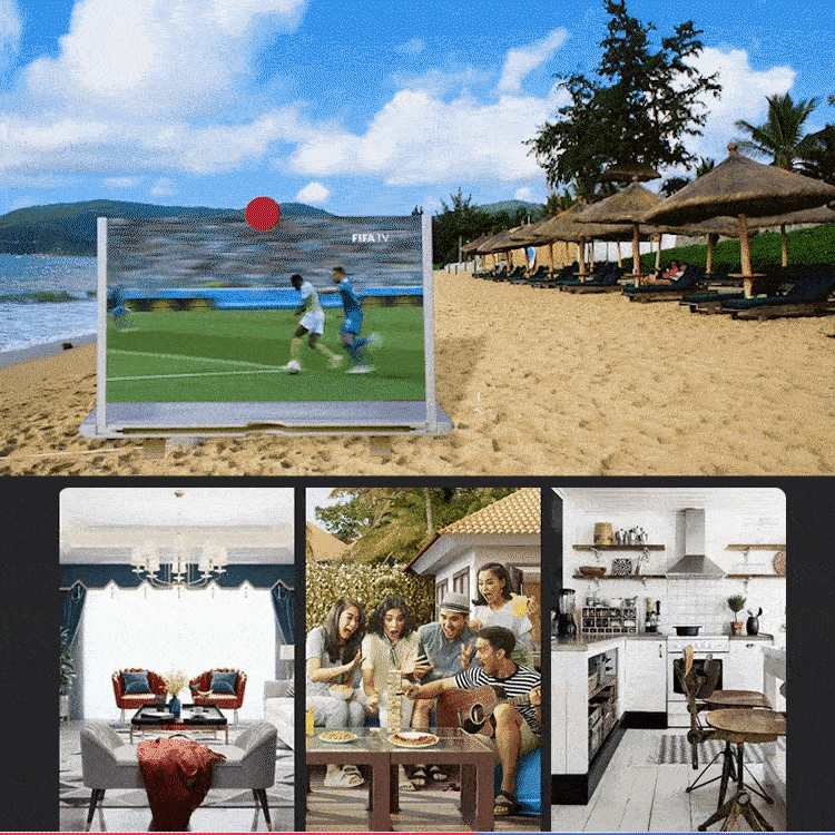 Anti-blue light protects your eyes, borderless full screen, turn into a mobile cinema in seconds