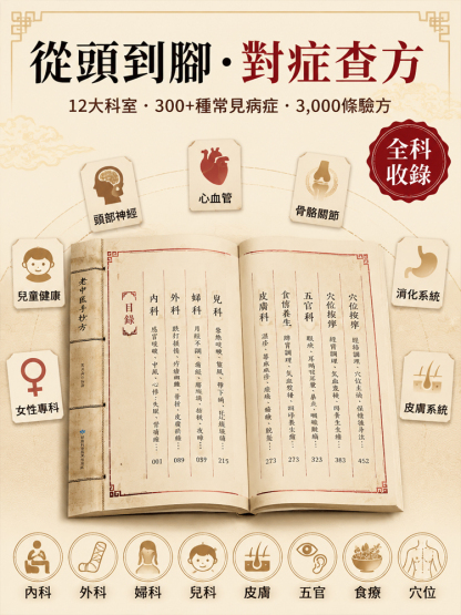 老中醫手抄秘方