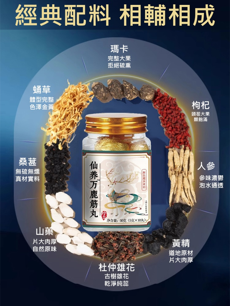 【Specialized for Leg and Hip Pain】 Deer Tendon Pills