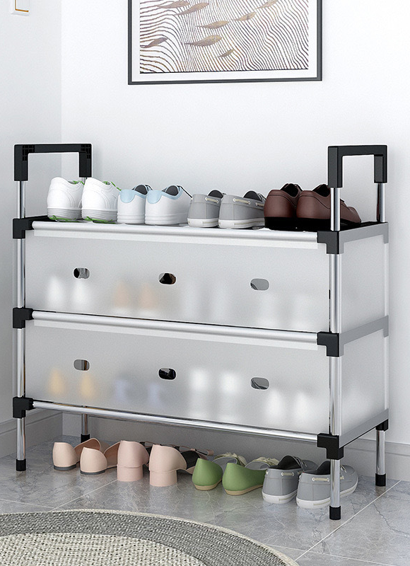 Space Saving Multi-Layer Dustproof Shoe Rack