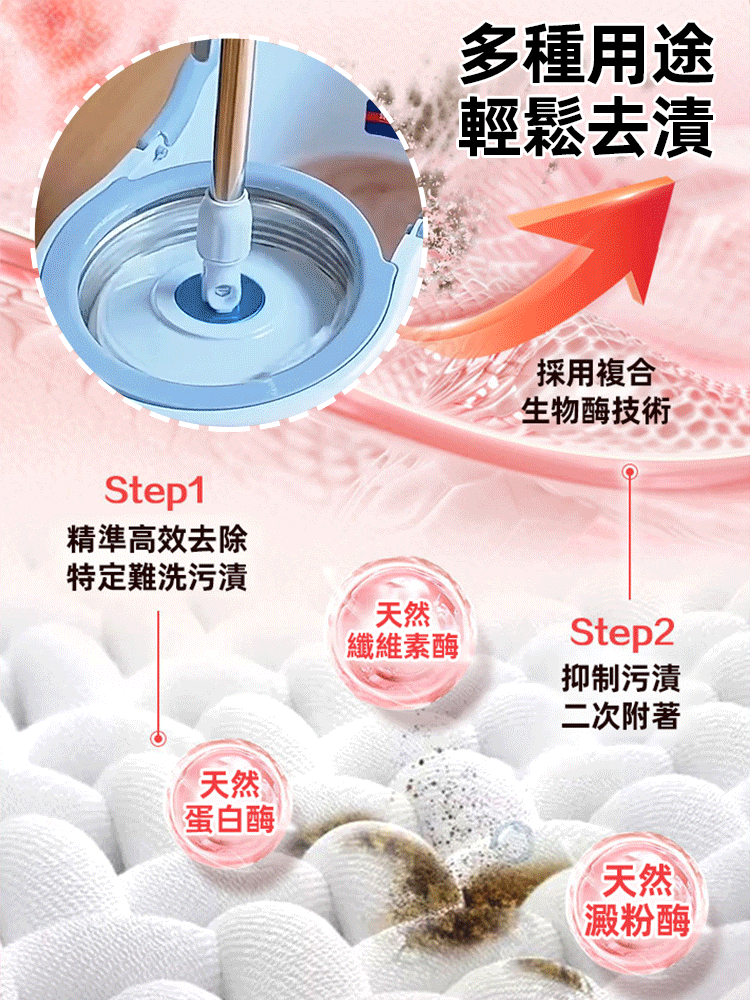 3倍潔淨除菌除蟎彩漂粉