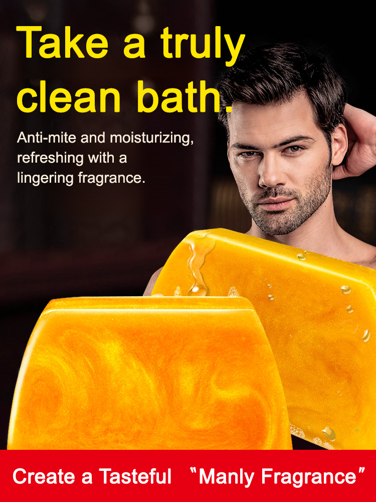 Amino Acid Handmade Perfume Gold Essential Oil Soap