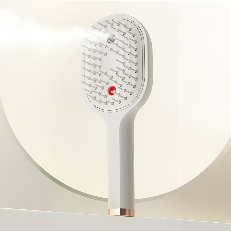 A multifunctional, leave-in essential oil hair care comb with red light therapy—instantly smooths hair, provides salon-grade scalp care, effectively prevents hair loss, and promotes hair regrowth!