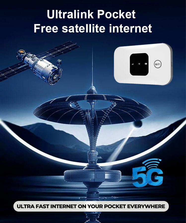 【No SIM, No Contract, No Hidden Costs 】Free Internet in Your Pocket 5G Router【Zero dead zones, full signal strength!One-time purchase, lifetime free high-speed WiFi!】