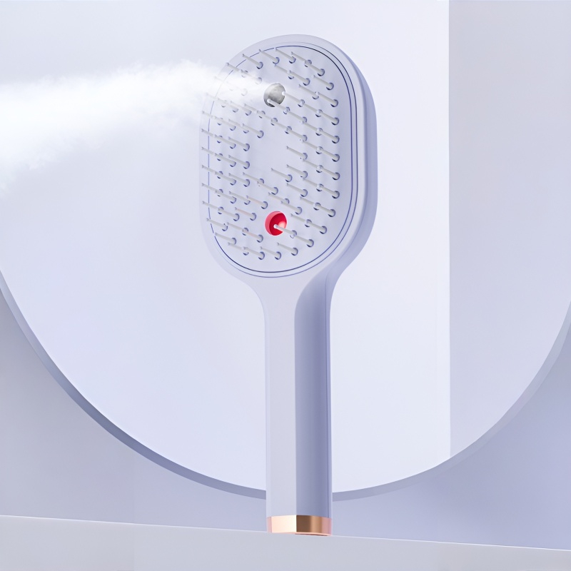 A multifunctional, leave-in essential oil hair care comb with red light therapy—instantly smooths hair, provides salon-grade scalp care, effectively prevents hair loss, and promotes hair regrowth!