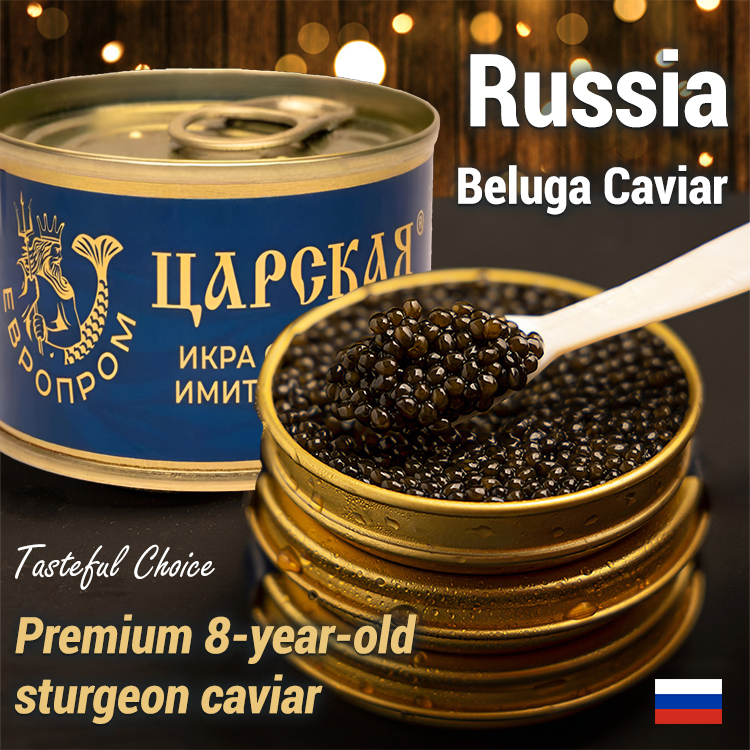 Beluga caviar from Russia【Direct from the source, 100% genuine product guarantee, ten times compensation for any fake product!】