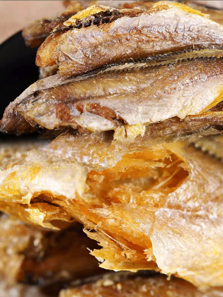 【Buy 1 Get 1 Free】【Whole Fish Preparation】Deep Sea Caught Dried Yellowfish【Low-temperature baked, not fried—suitable for everyone!】
