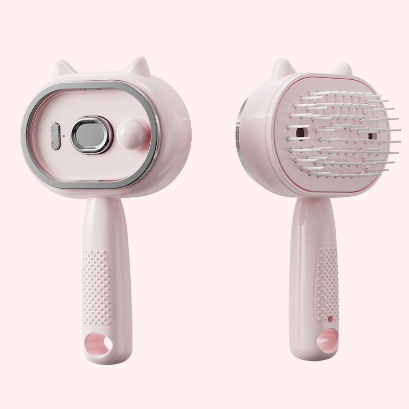 A multifunctional, leave-in essential oil hair care comb with red light therapy—instantly smooths hair, provides salon-grade scalp care, effectively prevents hair loss, and promotes hair regrowth!