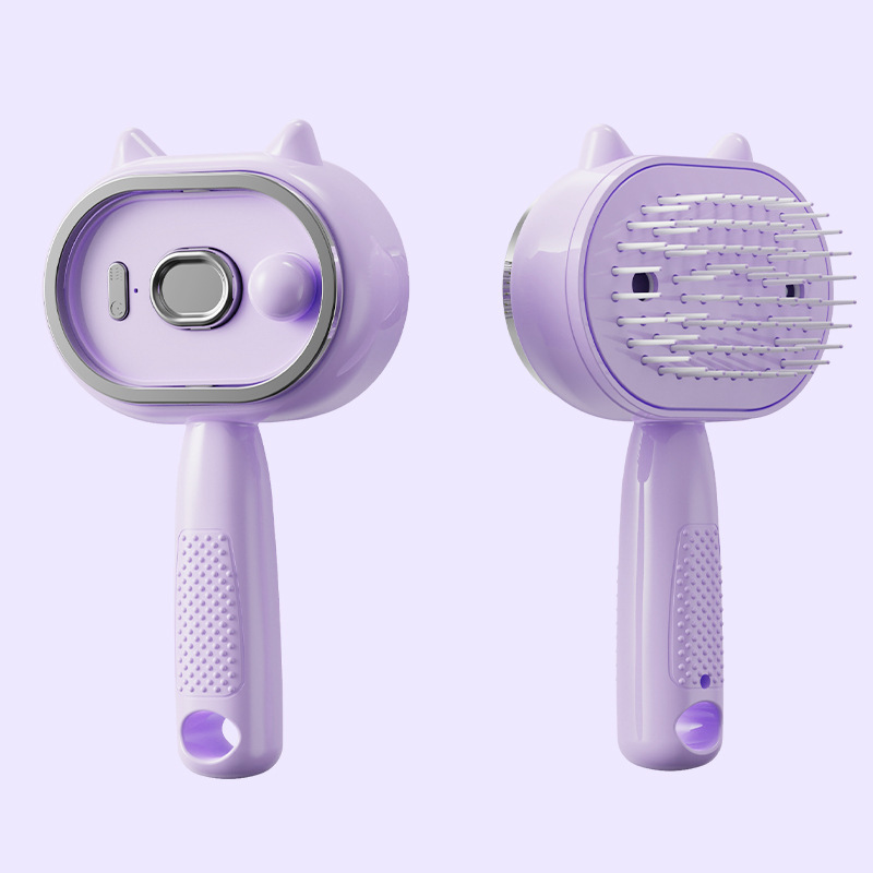 A multifunctional, leave-in essential oil hair care comb with red light therapy—instantly smooths hair, provides salon-grade scalp care, effectively prevents hair loss, and promotes hair regrowth!