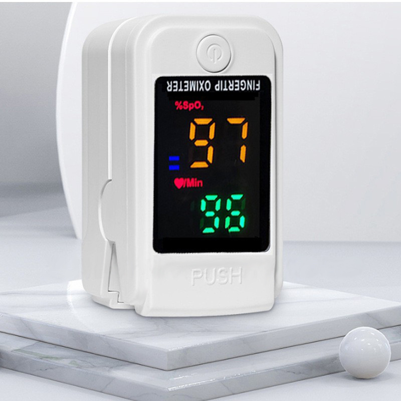 【Official Store】【Professional Medical Equipment】Portable home pulse oximeterMeasures！blood pressure, blood oxygen, and heart rate in 3 seconds! Clinically proven accuracy 99%!