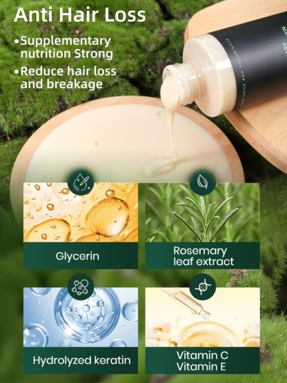 [Hair Growth and Intensification] Organic Rosemary Keratin Shampoo