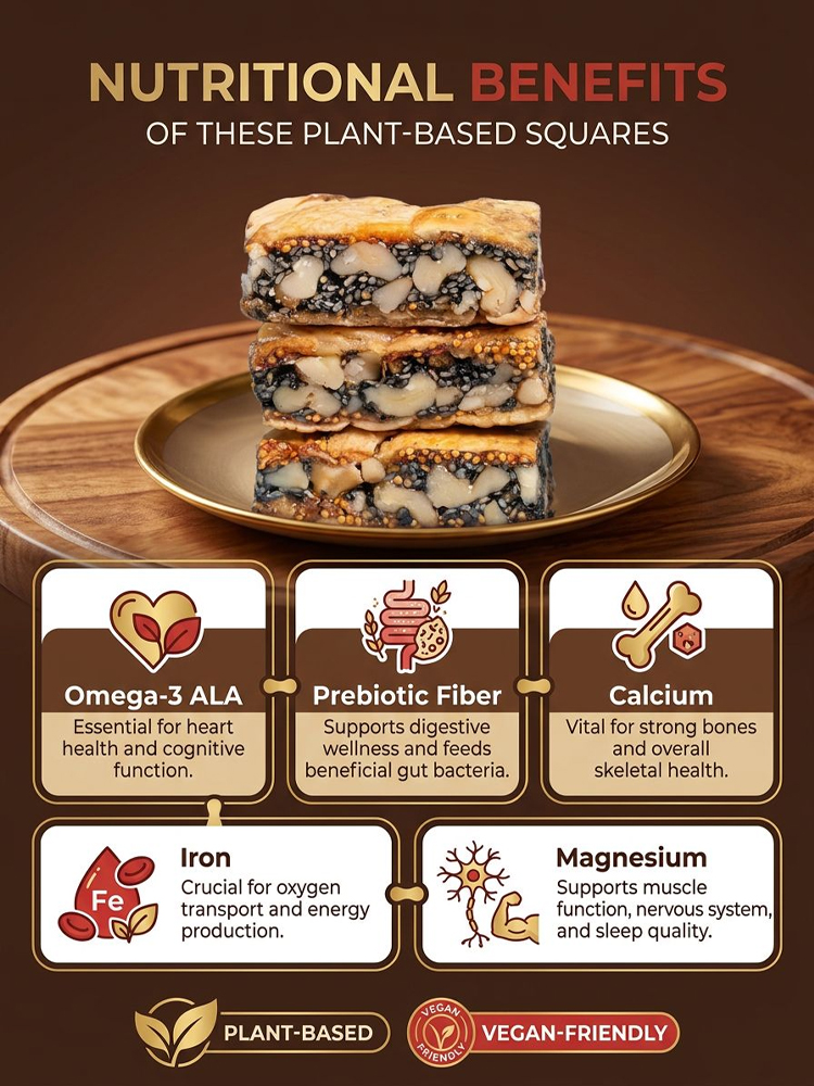 【A revolution in healthy snacks!】Soft and sweet fig and walnut pie【Truly healthy snacks, 0 additives, 99% of users have witnessed improved metabolism!】