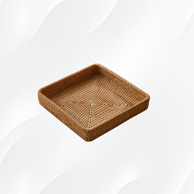 Rectangular Rattan Woven Tray