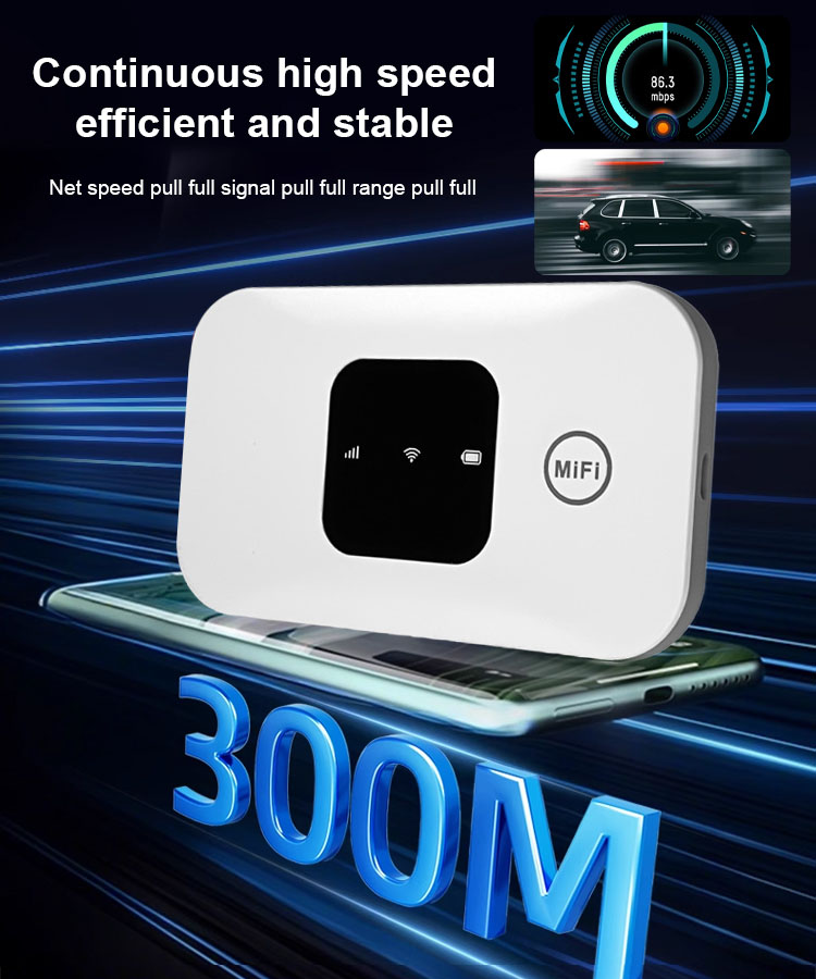 【No SIM, No Contract, No Hidden Costs 】Free Internet in Your Pocket 5G Router【Zero dead zones, full signal strength!One-time purchase, lifetime free high-speed WiFi!】