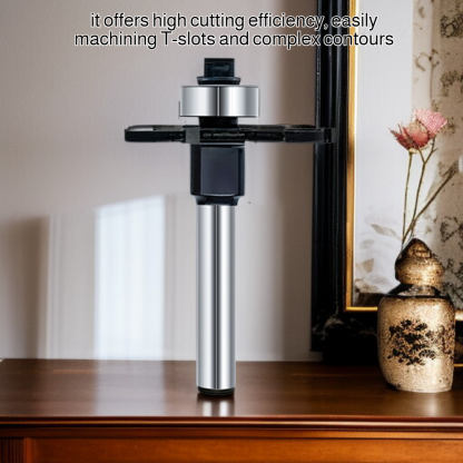 Four-Flute Ball Nose T-Slot Cutter