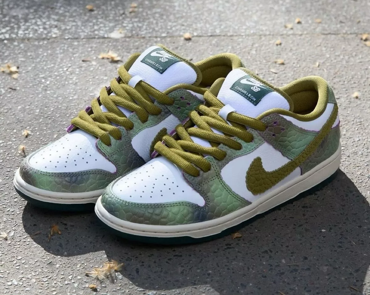 Alexis Sablone × Nike SB Dunk Low Pro QS “Chameleon”が国内8月29日より発売［HJ3386-300］