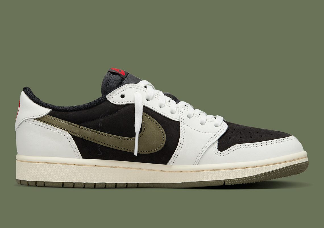 【2023新商品発売】【人気急上昇で入手困難!】NIKE × Travis Scott 【 AIR JORDAN 1 LOW OG “Olive” 】