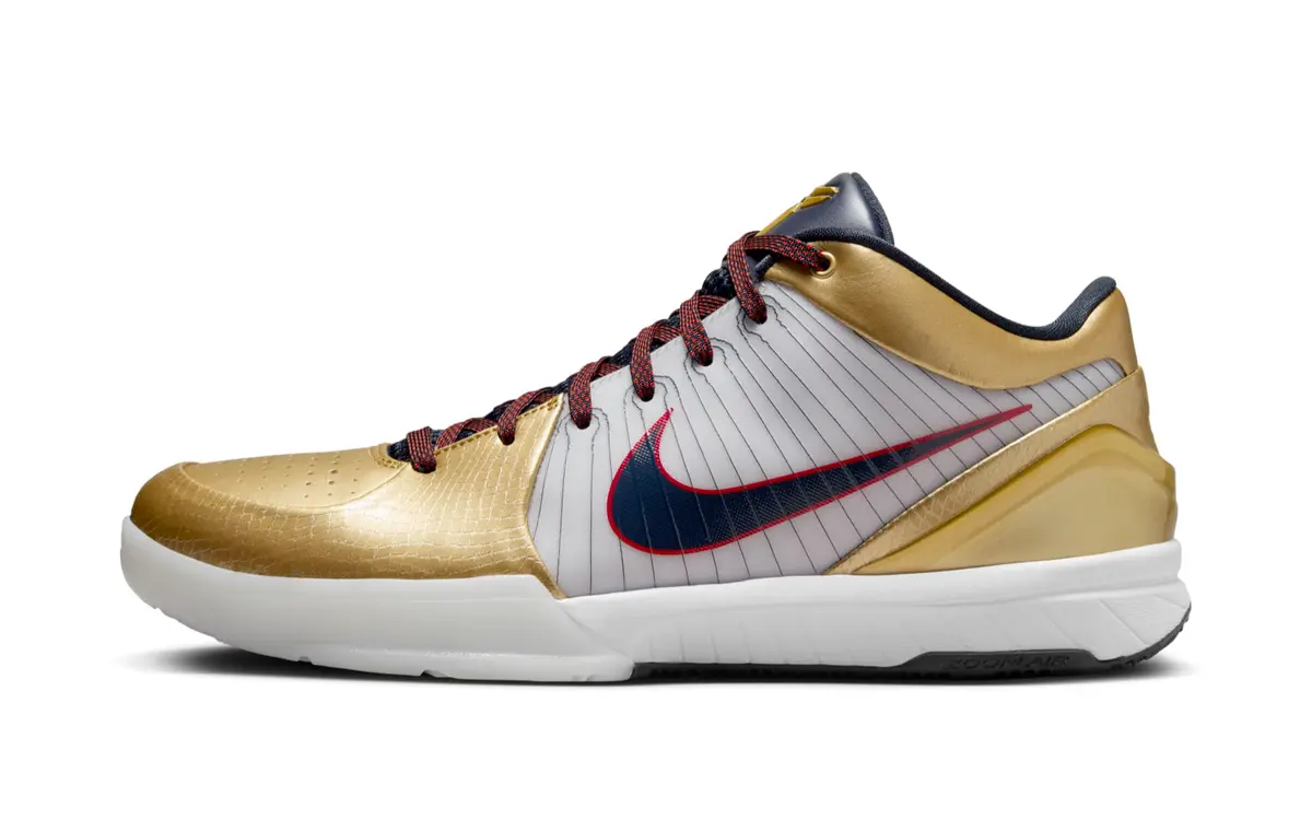 Nike Kobe 4 Protro “Gold Medal”が8月5日に復刻発売予定  🔥限定発売、お見逃しなく！