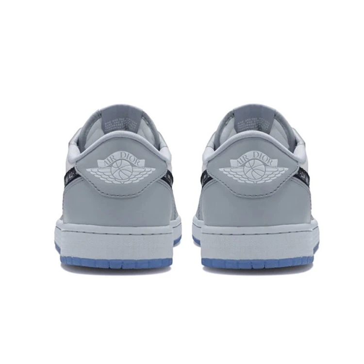 稀少なレアスニーカー!Nike x Dior Air Jordan 1 Low Sneakers ディオール ナイキ エアジョーダン1 コラボレーションモデル ローカット スニーカー 人気 靴 稀少