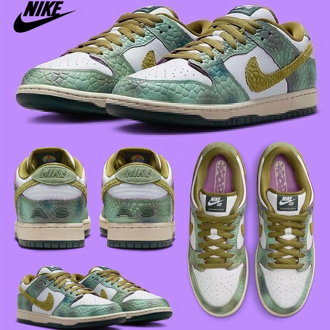 Alexis Sablone × Nike SB Dunk Low Pro QS “Chameleon”が国内8月29日より発売［HJ3386-300］