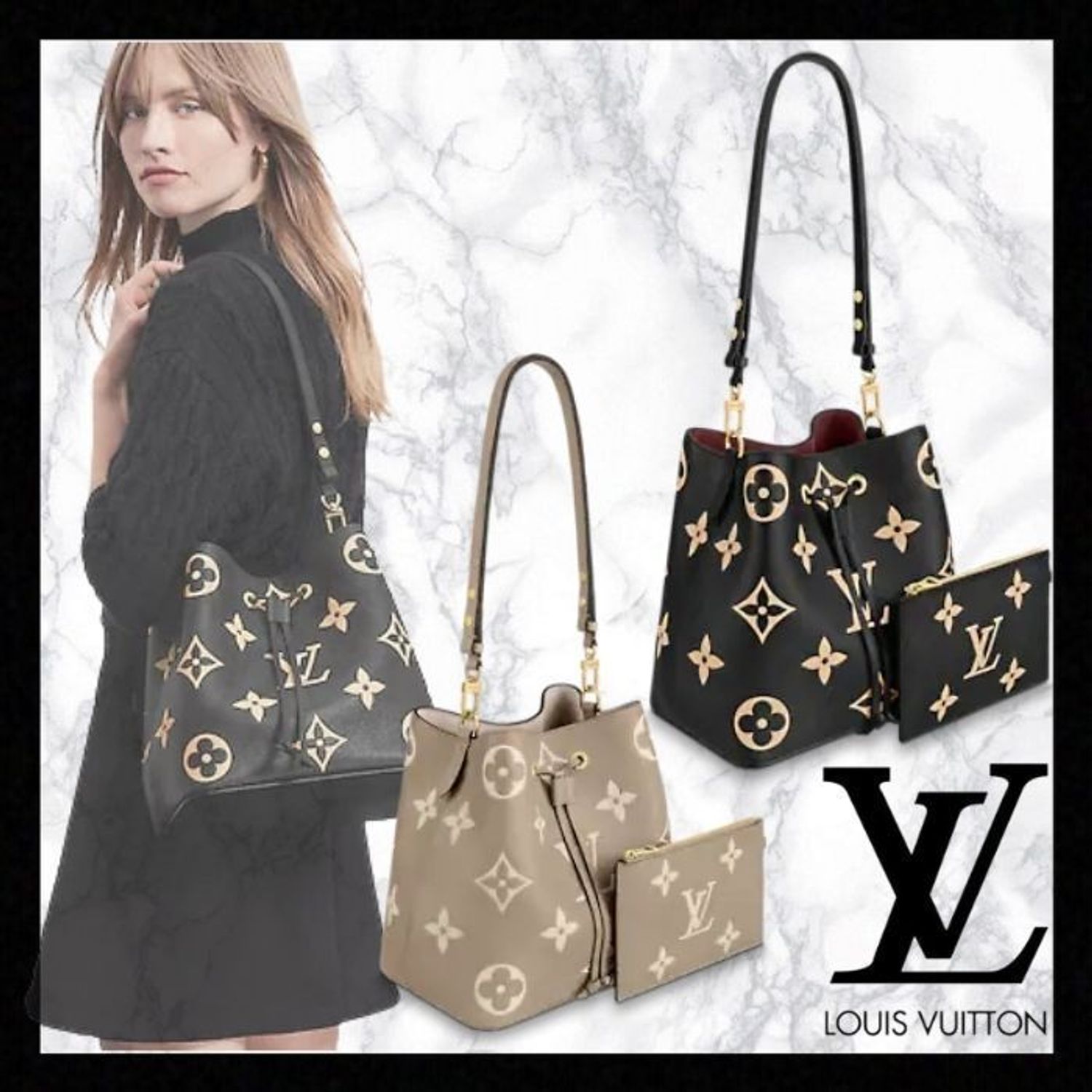 【LOUIS VUITTON】【大人気２色☆ルイヴィトン】ネオノエ MM ショルダーバッグ【バッグ】